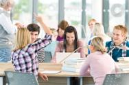 students in classroom