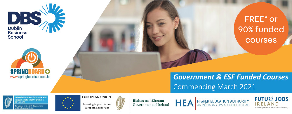 Springboard+, HCI and ICT programmes at DBS