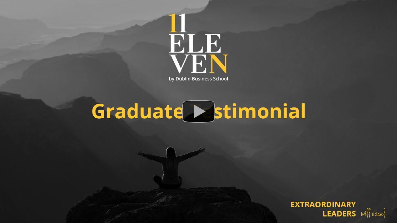 ELEVEN Graduate Testimonial - Denis Doolan