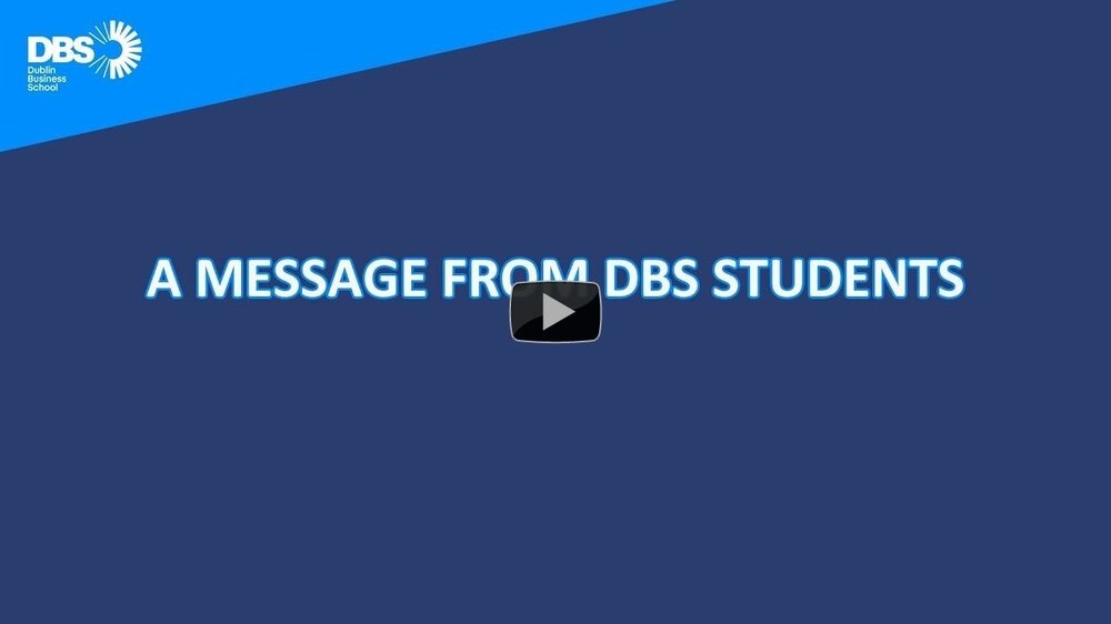 A Message from DBS Students